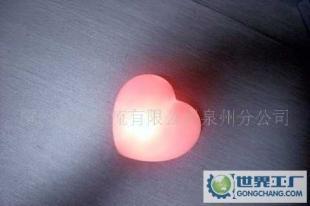 厂家 正品 灯 灯之物语 七彩小夜灯 心形l灯 新奇特 批发采购_世界工厂网中国产品信息库